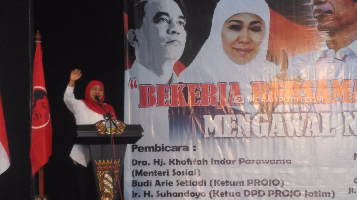 Khofifah Maju Pilgub Jatim, Projo Akan Bujuk Jokowi