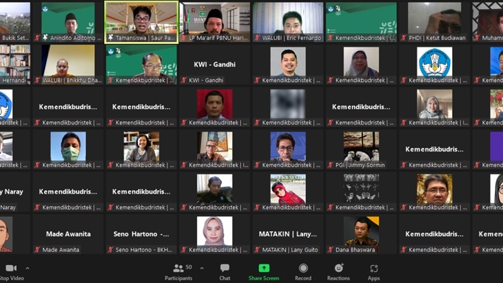 WALUBI Turut Berpartisipasi dalam Peluncuran Kurikulum Merdeka oleh Mendikbudristek