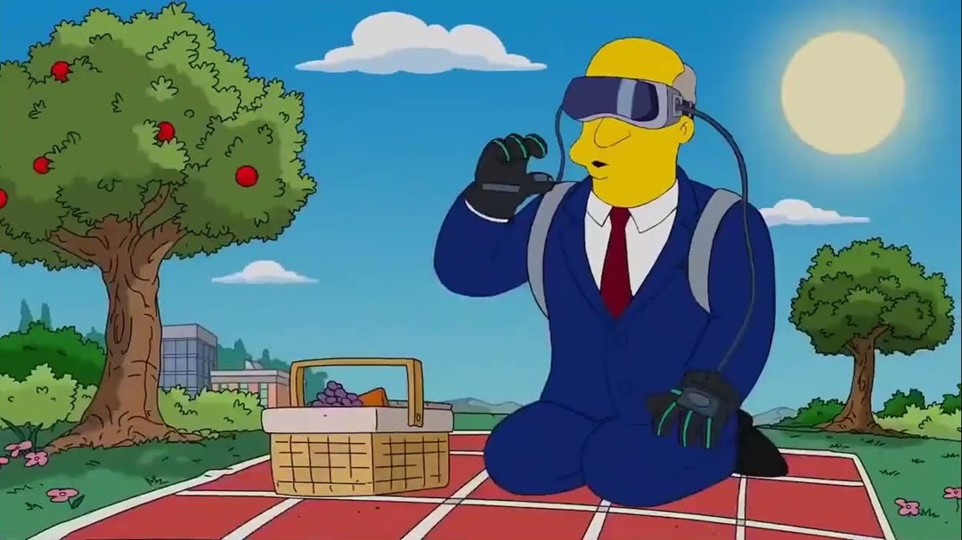 'The Simpsons' Prediksi Kehadiran Apple Vision Pro sejak 8 Tahun Lalu