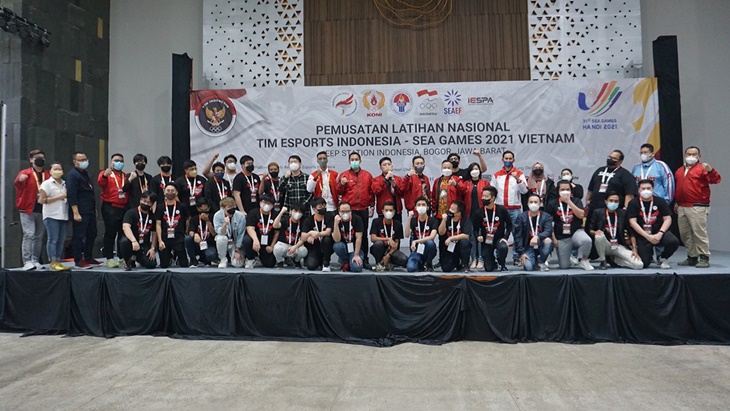 Pelatnas Tim Esports Indonesia untuk SEA Games 2021 Resmi Dimulai