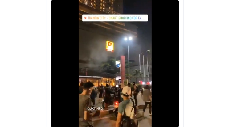 Camat Tanah Abang Tegaskan tidak Ada Penjarahan di Mal Thamrin City