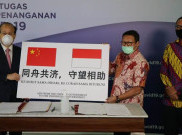 Pemerintah RRT Serahkan Bantuan Kemanusian Penanganan COVID-19