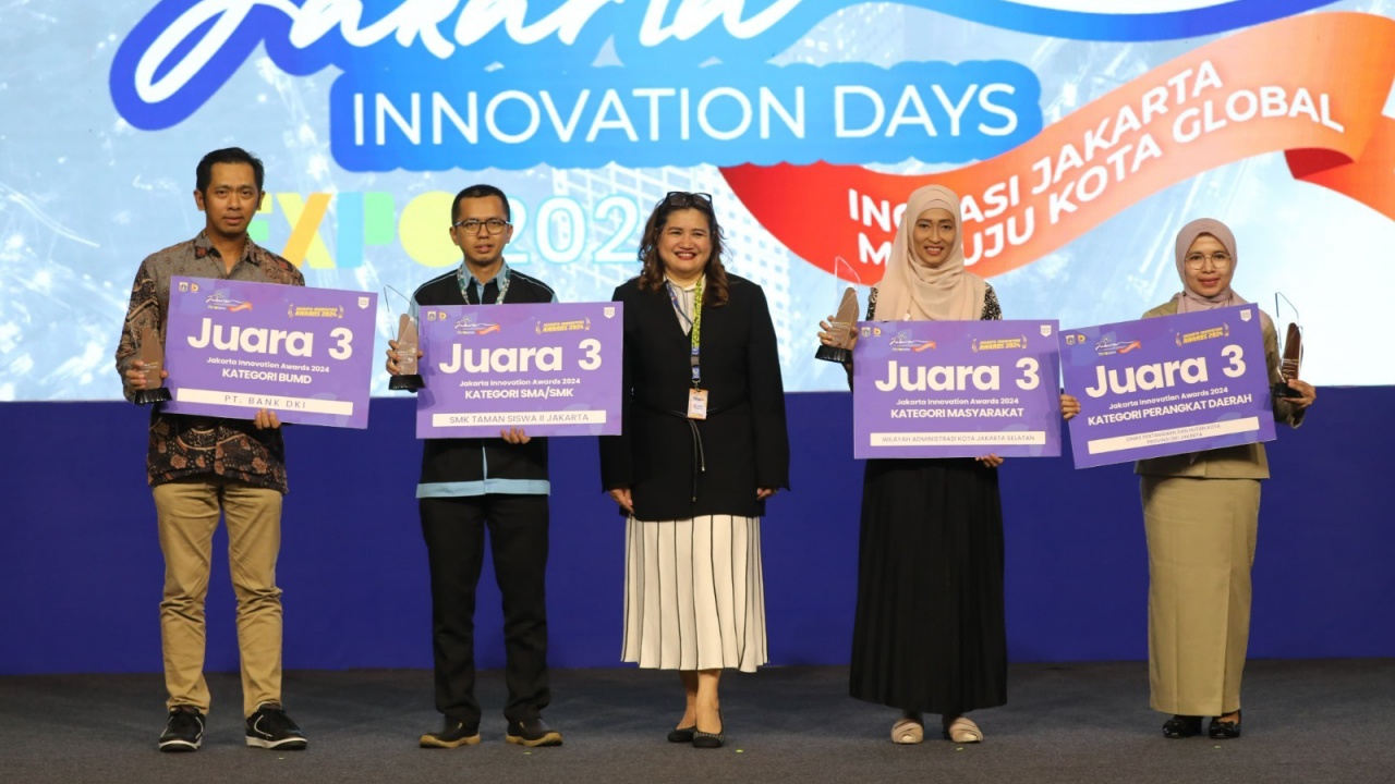 Jakarta Tourist Pass dari Bank DKI Raih Jakarta Innovation Awards 2024