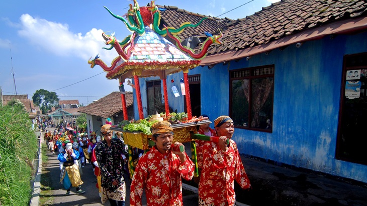 Tradisi Saparang Kopeng. (ANTARA FOTO/Aditya Pradana Putra)