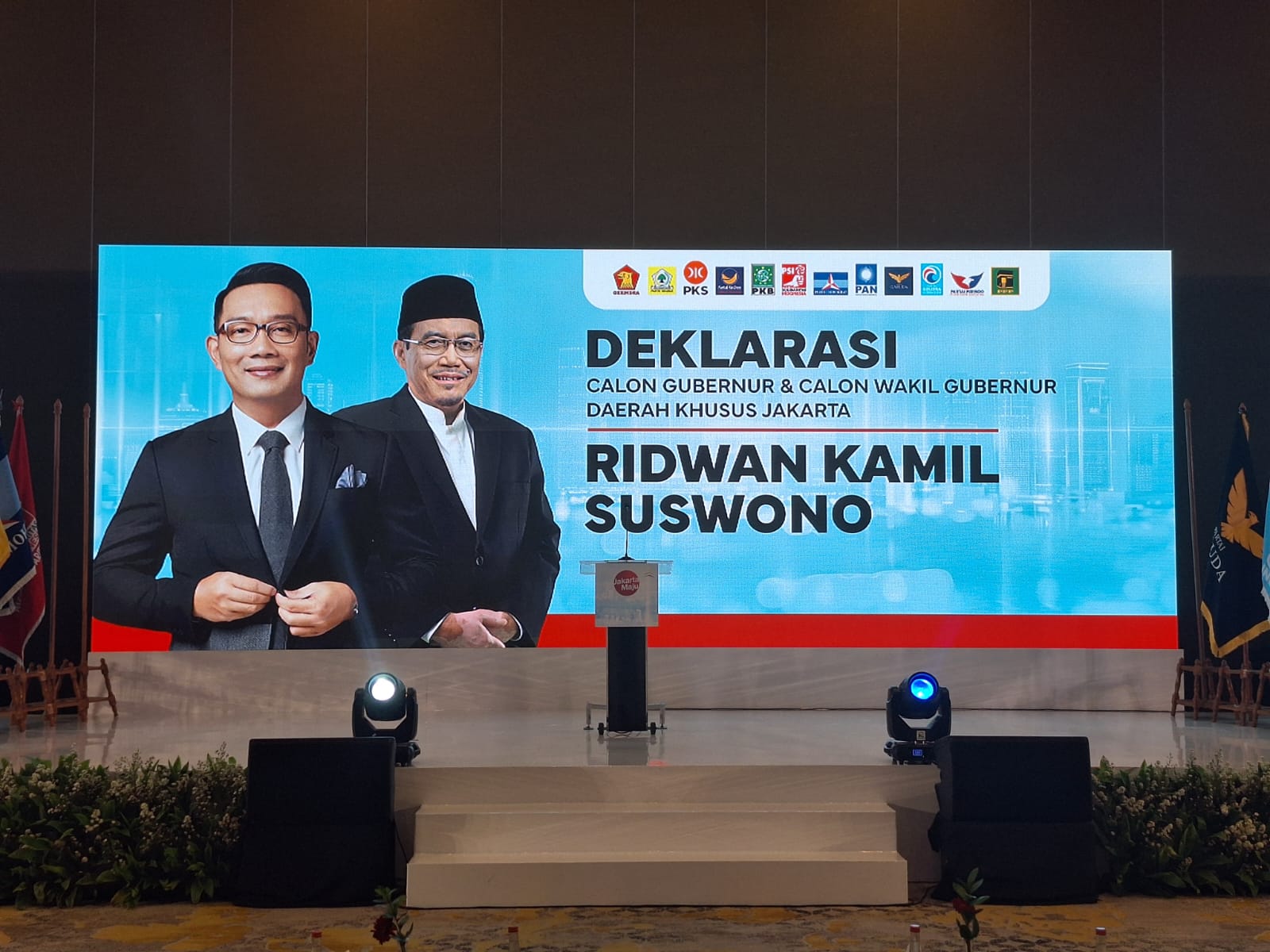 RK Borong Partai Maju Pilkada Jakarta, PDIP dan Anies Ditinggalkan