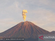 Semeru Dua Kali Erupsi, Warga Diminta tidak Beraktivitas di Radius 3 Km dari Kawah