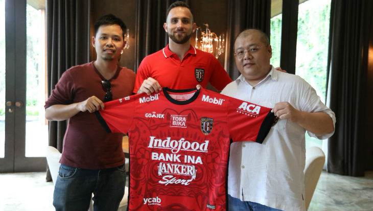 Ilija Spasojevic Resmi ke Bali United