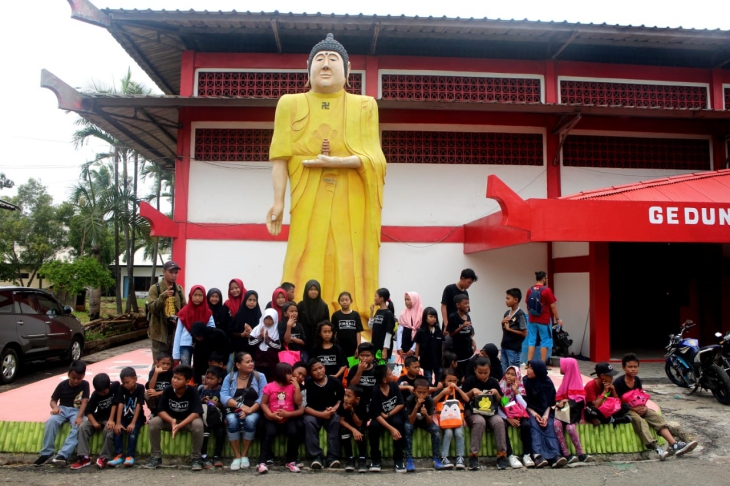 Krematorium  Cilincing, lokasi pertama Jakarta Hiden Tour (Sumber: Foto/Syamsudin Ilyas)