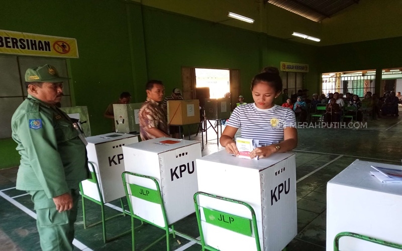  PSU di Tiga TPS Jokowi-Ma'ruf Unggul Namun Partisipasi Warga Turun