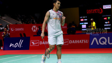 Indonesia Masters 2025: Tungal Putra Indonesia Jonatan Christie Melaju ke Semifinal
