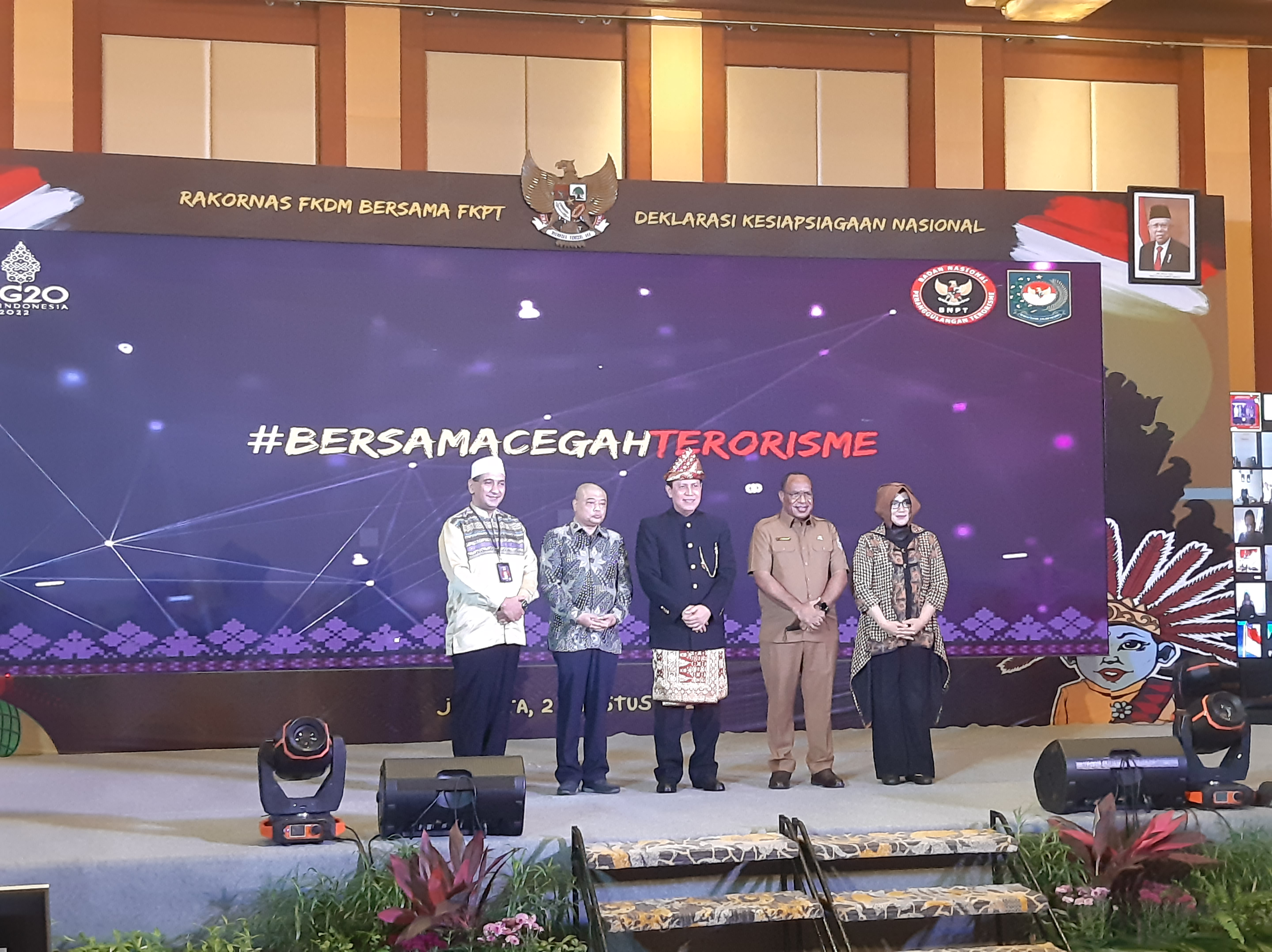 Hadapi Pemilu, BNPT Gelar Deklarasi Kesiapsiagaan Nasional