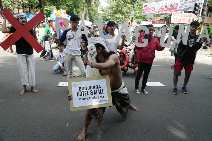 #SaveXpalaguna: Seniman Tolak Bekas Gedung Palaguna jadi Mal dan Hotel