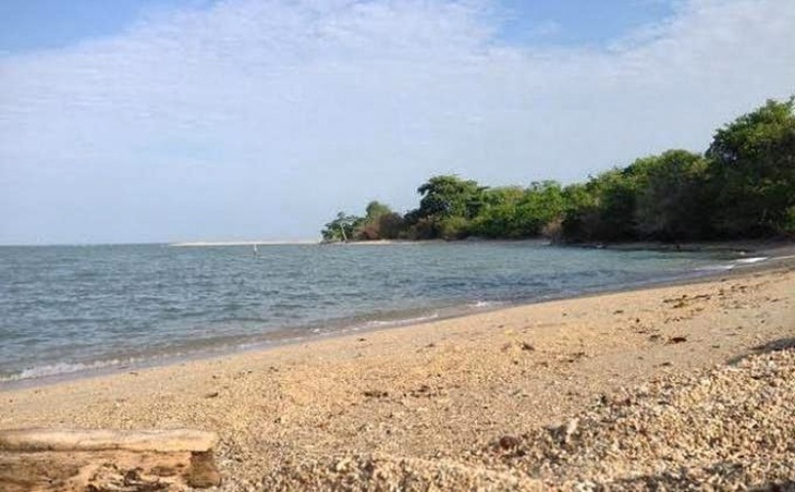 Pantai di Pulau Maspari. (Foto: instagram.com/wonderfulsriwijaya)