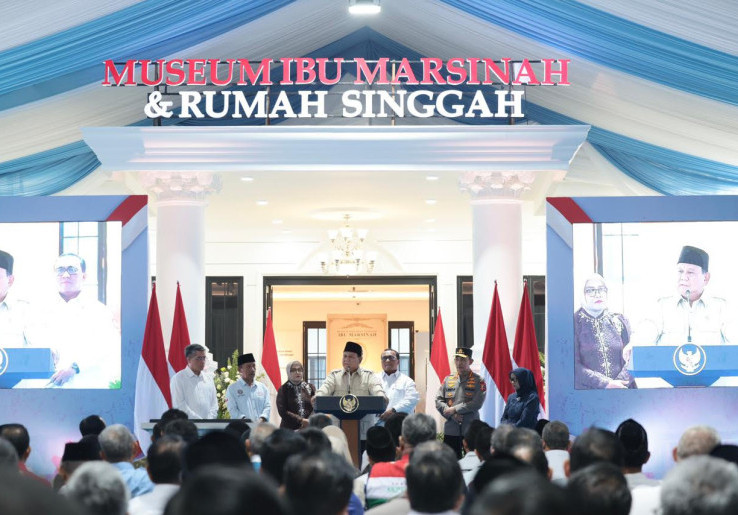 Prabowo Subianto Resmikan Museum Marsinah di Nganjuk, Koleksi Sepeda Onthel Hingga Ijazah Jadi Pengingat Perjuangan Sang Pahlawan Nasional