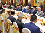 Prabowo Dijamu Makan Malam Presiden India, Duduk di Samping PM Modi