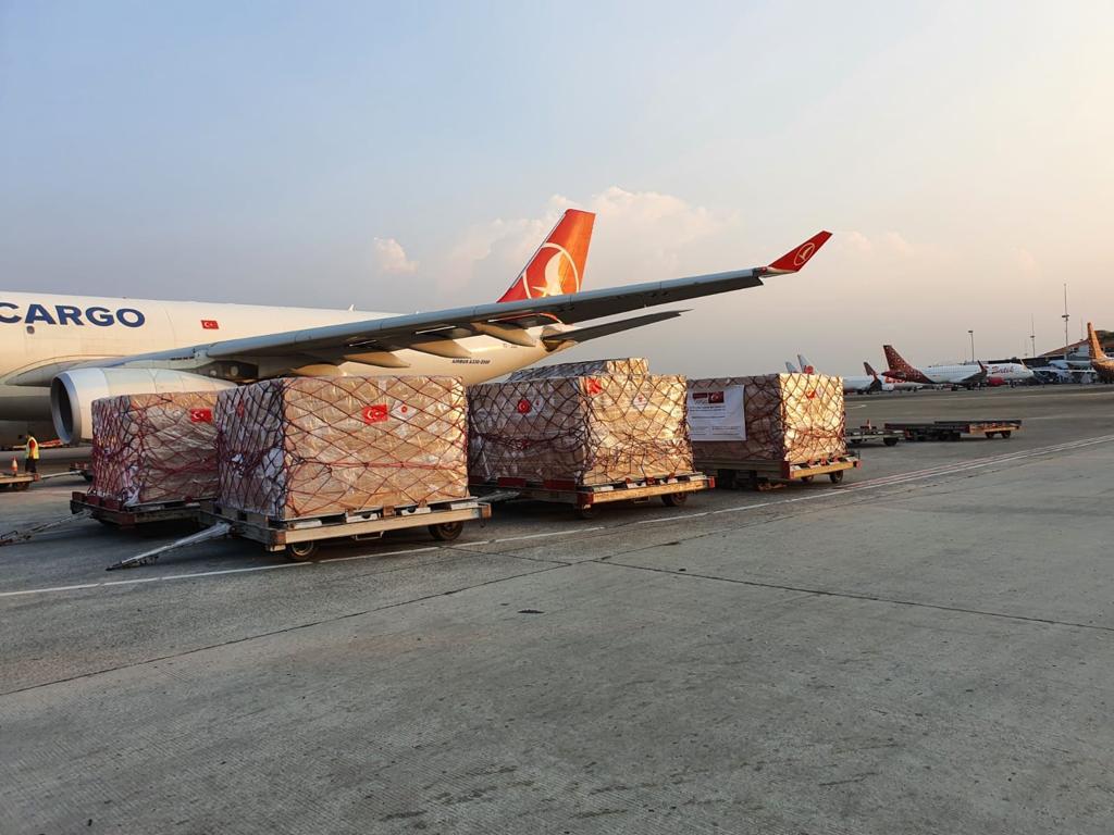 Indonesia Terima Bantuan Penanganan COVID-19 dari Turki Senilai Rp 100 Miliar