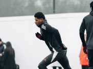 Dirumorkan Hengkang, Marcus Rashford Muncul di Sesi Latihan Manchester United