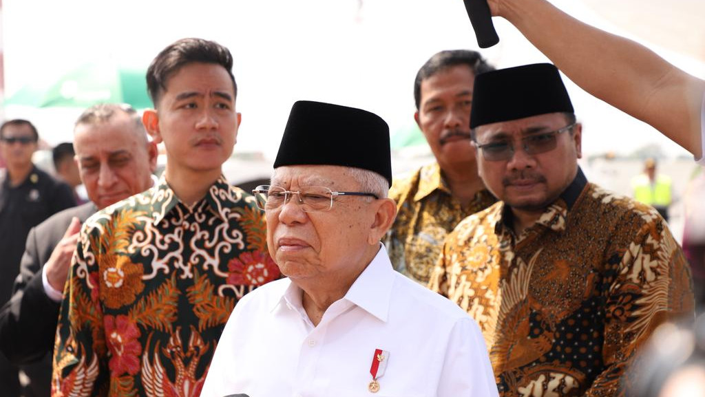 Ma'ruf Amin Berharap Layanan Fast Track dan Kuota Haji Ditambah