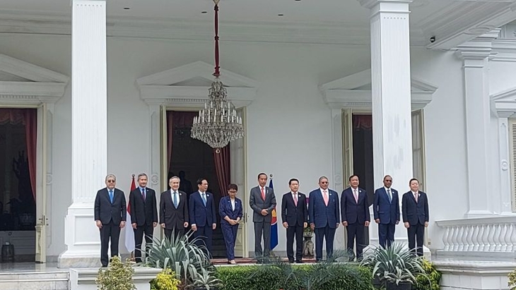 Menlu-Menlu ASEAN Lakukan Pertemuan Bahas Krisis Politik Myanmar di Jakarta