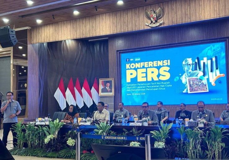 19 Layanan Pencatatan Hak Cipta Digratiskan