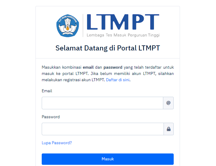 Pendaftaran Masuk PTN lewat SBMPTN Diperpajang Satu Hari
