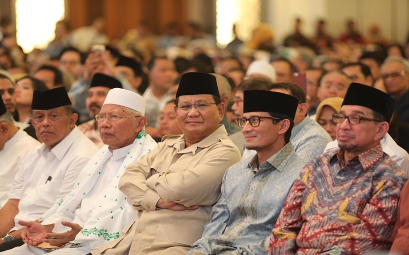 Kubu Prabowo-Sandi Klaim Menang Pilpres Lagi, Kali Ini Angkanya 54,24 Persen