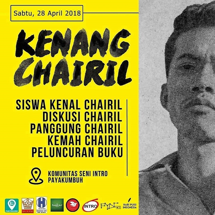 Poster Acara, Kenang Chairil Anwar. (Foto/Istimewa)