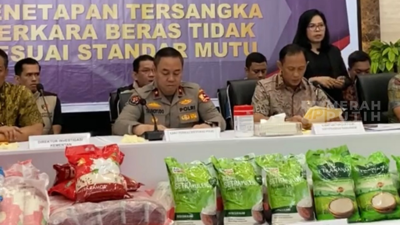 Ditetapkan Tersangka Beras Oplosan, Dirut Food Station Mundur