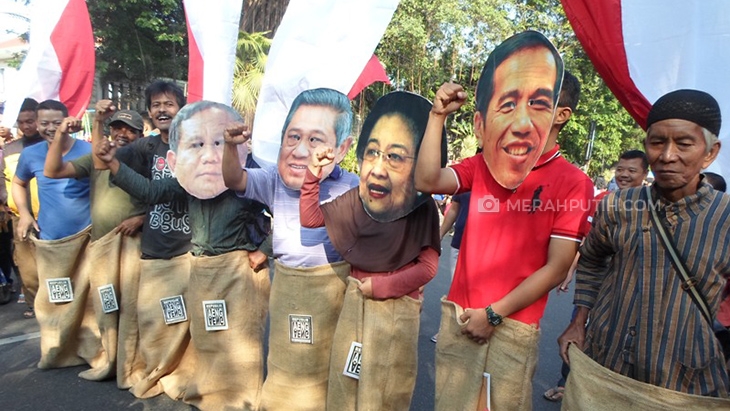 Momen Bersejarah, SBY dan Megawati Bertemu di Peringatan HUT RI 