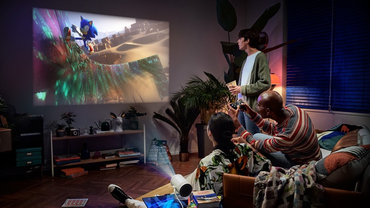 Main Game di Langit-langit Kamar dengan Samsung Freestyle Gen-2