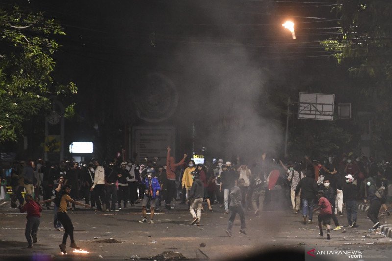 Demo Penolakan UU Cipta Karya Diduga Ditunggangi Buat Bikin Rusuh