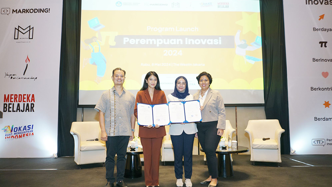 Perempuan Inovasi 2024 Bermitra dengan Dirjen Pendidikan Vokasi