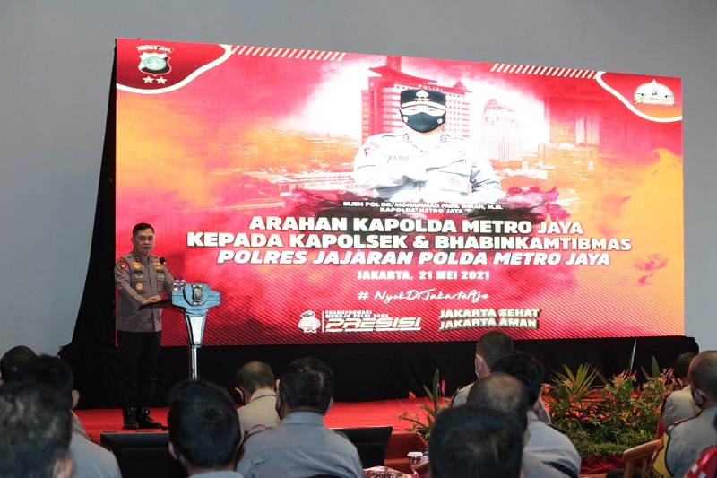 Kapolda Metro Jaya Kumpulkan Seluruh Kapolsek Antisipasi Lonjakan COVID-19