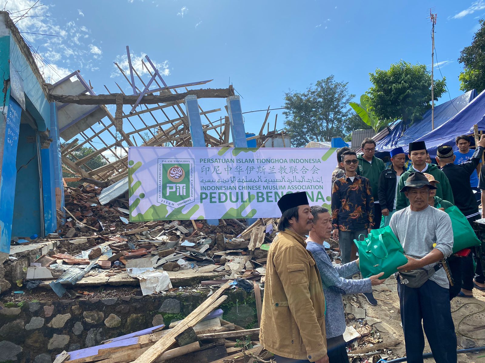 PITI Kirimkan Bantuan Untuk Korban Gempa Cianjur