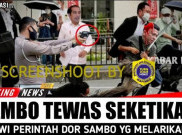 [HOAKS atau FAKTA]: Jokowi Perintahkan Tembak Ferdy Sambo yang Hendak Kabur