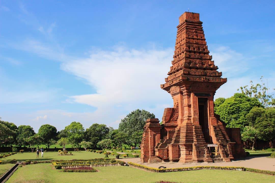 Situs Trowulan tutup sementara(Foto: Instagram/iq__baall)