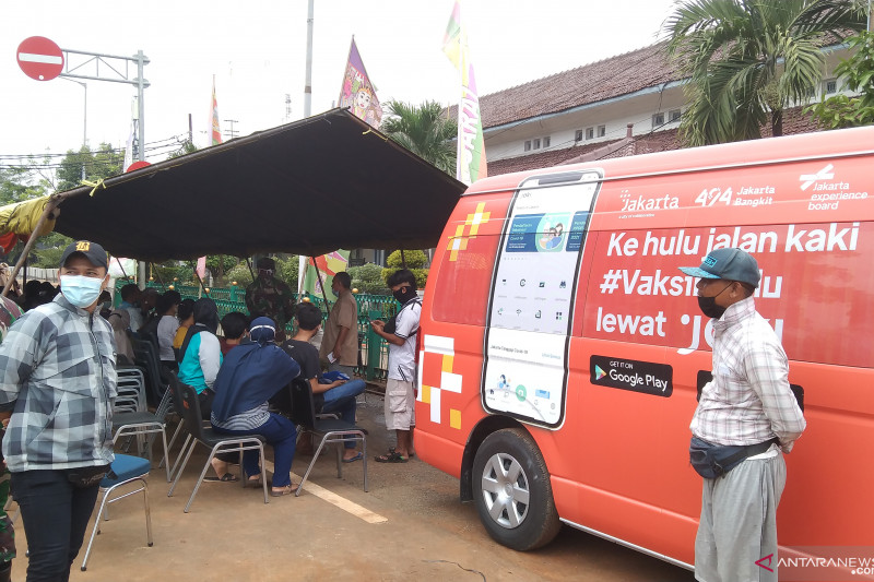 Hari Ini Tiga Mobil Vaksinasi Keliling di DKI Buka Hingga Jam 5 Sore