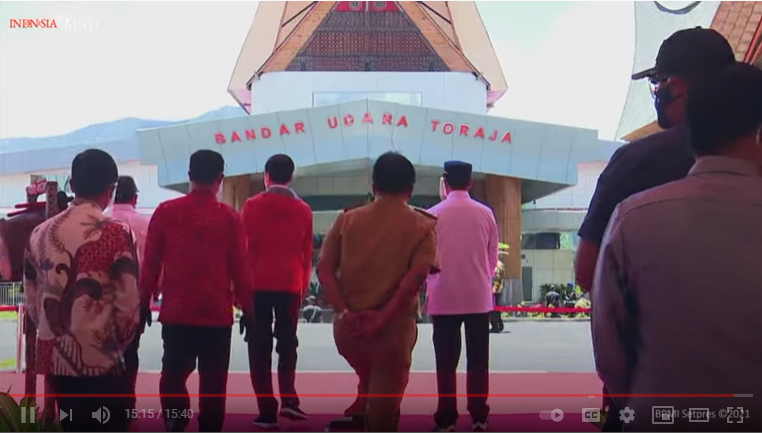 Jokowi Resmikan Bandara Toraja dan Pantar Alor