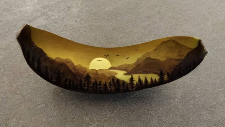 Mengenal Seni Pisang Unik Karya Anna Chojnicka