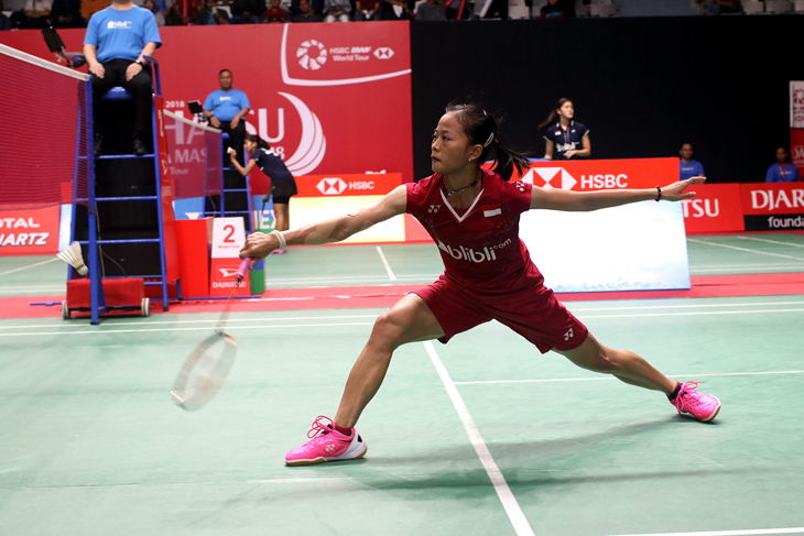 Fitriani Satu-satunya Wakil Tunggal Putri Lolos ke Babak Kedua