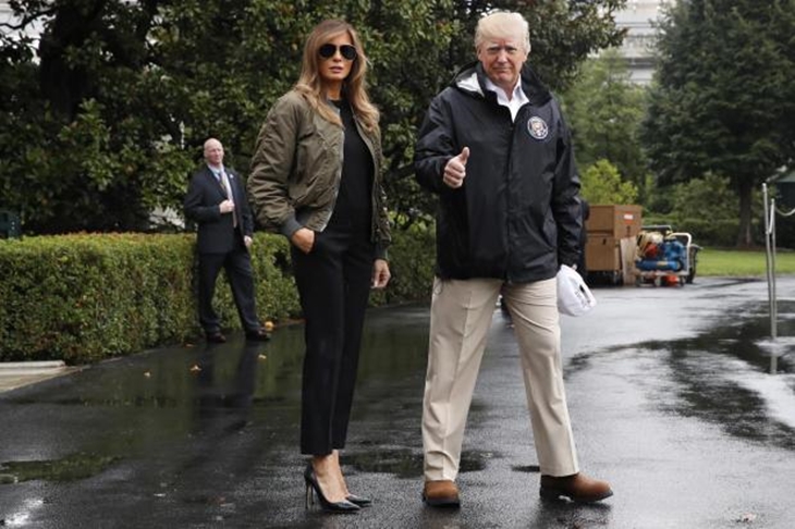 Badai Stiletto Melania Trump