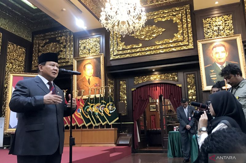 Prabowo Subianto Serukan Pemimpin Partai untuk Setia Pada Rakyat