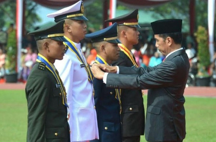 Pesan Jokowi untuk 724 Perwira Muda Lulusan Akademi TNI Polri