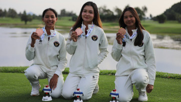 SEA Games 2025 Thailand: Golf Putri Indonesia Raih Bronze Medal Women's Team