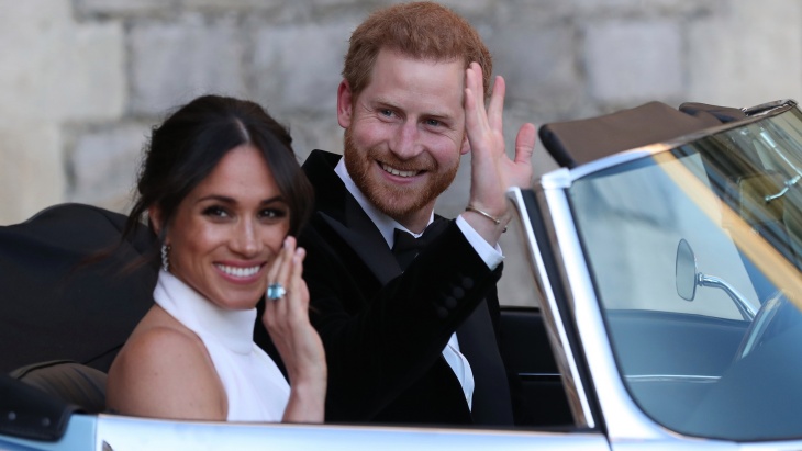 Meghan dan Harry. (Foto Marketplace) 