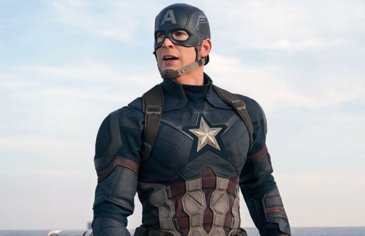 Chris Evans harus tahan makan protein hambar demi perannya sebagai Captain America. (Foto: Marvel)