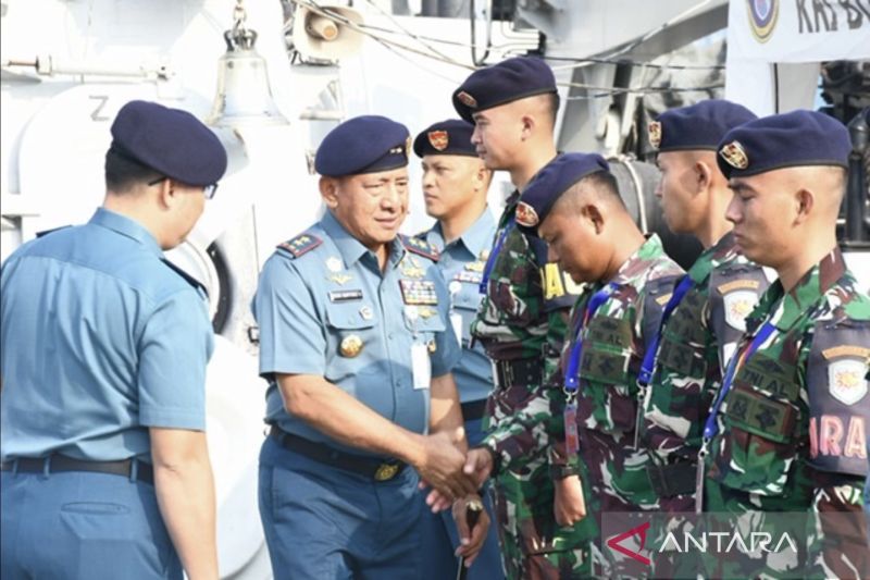 TNI AL Kerahkan Korvet KRI Bung Tomo-357 ke Vietnam