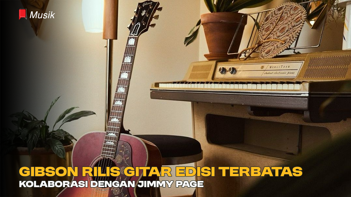 Gibson Rilis Gitar Edisi Terbatas Kolaborasi dengan Jimmy Page