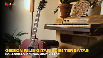 Gibson Rilis Gitar Edisi Terbatas Kolaborasi dengan Jimmy Page