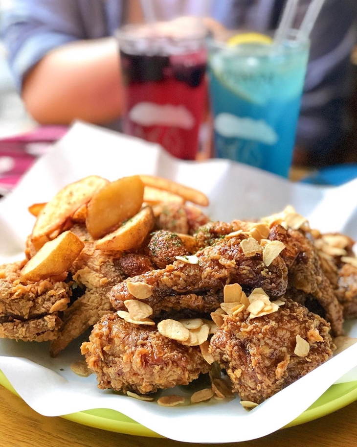 Korean fried chicken. (Foto: instagram.com/ianthefoodie)